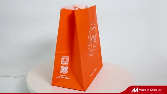 Sacos de papel Kraft para embalagens de alimentos para viagem Lanche Donuts Frango frito assado Papel Kraft Saco de embalagem Saco de embalagem à prova de gordura Branco e marrom Sacos kraft a preço barato